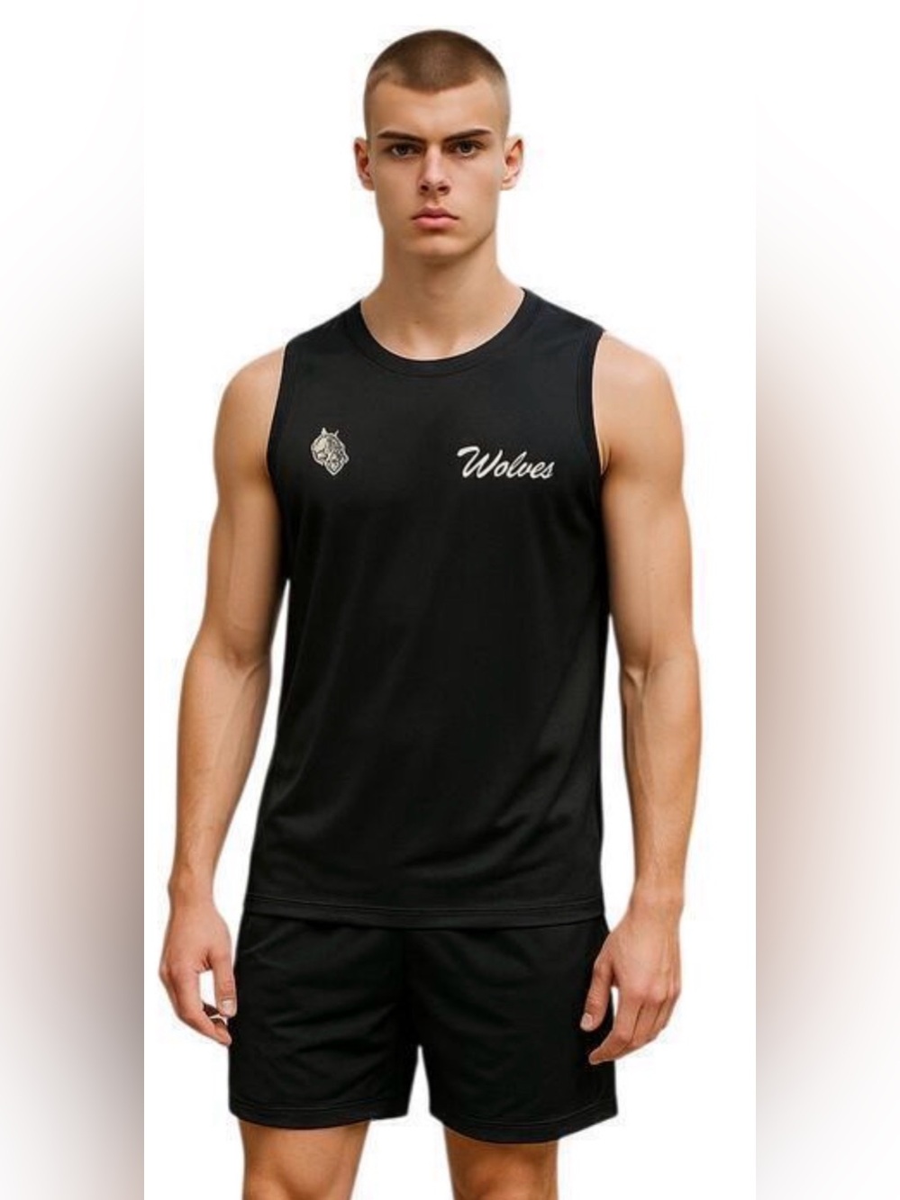 NWOT: Dark Sport Dry Wolf “Wolves” Drop Tank | Size: XL